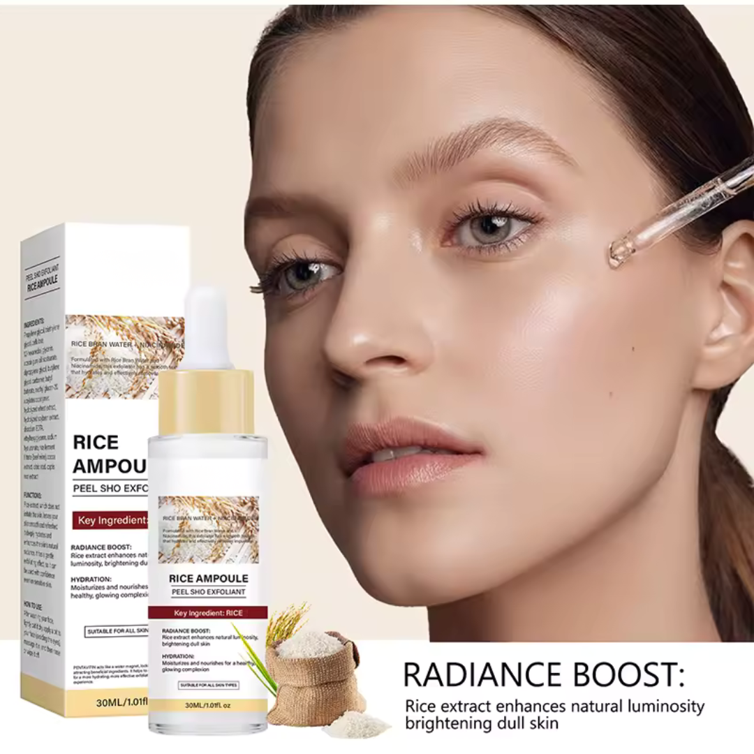 White Rice Glow Repair Shot | Gentle Cleansing Essence & Exfoliant